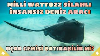 Milli Vatoz Silahlı İnsansız Deniz Aracı Nedir Özellikleri ve Gücü Wattozz [upl. by Beaner648]