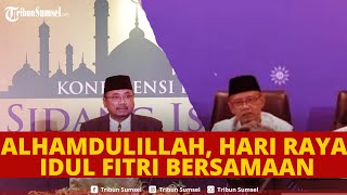 🔴Lebaran Idul Fitri Muhammadiyah amp Pemerintah Bersamaan 10 April Tinggi Hilal Diatas 4 Derajat [upl. by Avik617]