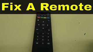 How To Fix A Remote Control That Doesnt WorkFull Tutorial [upl. by Nirot679]