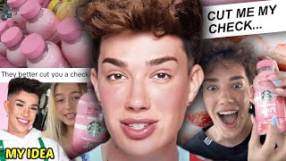 James Charles CALLS OUT Starbuckspinkity drinkity gate [upl. by Antons]