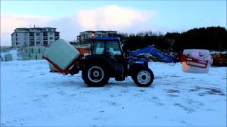 Solis 60 hp 4wd tractor with front loader [upl. by Berneta]