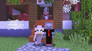 ISY UND LARS FLÜCHTEN VOR DEM VERRÜCKTEN MÄDCHEN  Minecraft DeutschHD [upl. by Aleuqahs214]