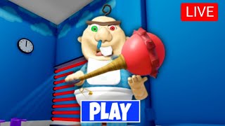 Escape Baby Bobbys Daycare OBBY ROBLOX GAMEPLAY [upl. by Wendin]