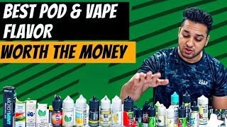 List of Best pod Flavor  Most Popular Pod Flavours  Best Vape Juice Flavors  Best Vape Flavors [upl. by Mccully]