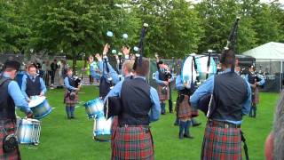 Cullybackey Pipe Band  World Pipe Band Championships 2010 [upl. by Amalberga831]