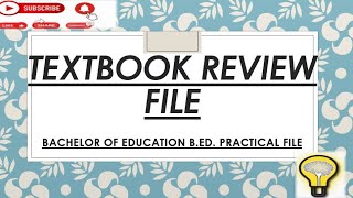 Textbook Review file  Bed  practical file bednotes bookreview [upl. by Yelyr]