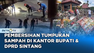 Usai Viral Petugas Bersihkan Sampah di Kantor Bupati amp DPRD Sintang [upl. by Durer202]