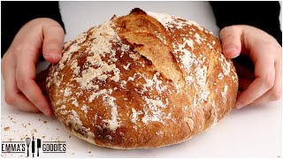 1 DOUGH 3 LOAVES  The Easiest Actually Good Bread You Can Make [upl. by Margalo]