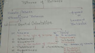 Ethology Animal behaviour pattern of behavior spatial orientationkinesis and their types [upl. by Eusebio]