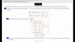 Intro to differential forms part 18 [upl. by Ita864]