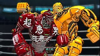 REAL STEEL THE VIDEO GAME DEADLY GRIP OF ZEUS vs MIDAS amp NOISY BOY TWIN CITIES ЖИВАЯ СТАЛЬ [upl. by Kuhlman]