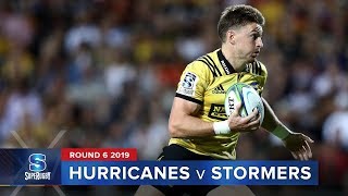 Hurricanes v Stormers  Super Rugby 2019 Rd 6 Highlights [upl. by Hennebery]