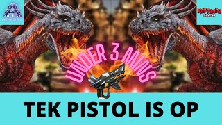 TEK Phase Pistol Is OP  NEW Boss META  Ft Axle Lotl  Ark Survival Evolved [upl. by Konstantine485]