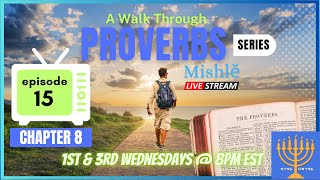 EP 15 Proverbs Chapter 8—The Manifestation of Wisdom Before Creation a Fundamental Passage [upl. by Ormand804]