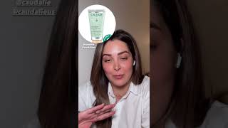 Caudalie Deep Exfoliating Cleanser skincare skincareroutine [upl. by Astor]