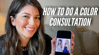 How to Do a Color Consultation with a New Hair Salon Client  Pro Tips for Perfect Results [upl. by Ariad]