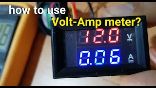 Training to use DSNVC288 Digit Voltmeter Ammeter [upl. by Alledi]