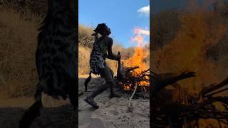 This how hadzabe cooks their favorite food middle of forest 😋‼️😲food hadzabetribe [upl. by Carothers]