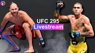 EARLY STOPPAGE  UFC 295 Watchalong  UFCMMA Livestream [upl. by Ettelra]