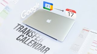 How to Sync Google Calendar with Apple Calendar [upl. by Josselyn]