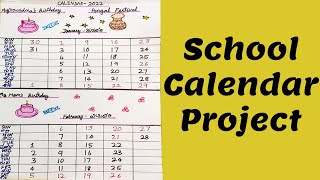 School Calendar Project [upl. by Florette]