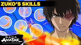 Zukos Bending Skill Tree 🔥 Full Evolution  Avatar The Last Airbender [upl. by Ayar742]