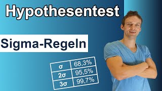 Hypothesentest mit der Sigma Regel Eine Bedingung muss gegeben sein Inklusive Aufgabe mit Lösung [upl. by Swanson]