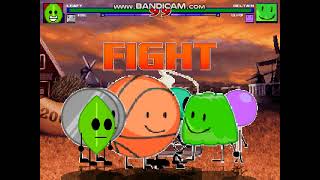 Mugen Battle 1065 Team Leafy VS Team Gelatin [upl. by Carly]