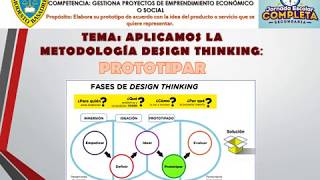 DESIGN THINKING  Fase Prototipar [upl. by Nailimixam]