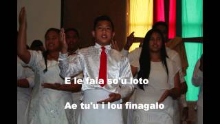 Savalivali with lyrics  The Melbourne Samoan Choir [upl. by Iridis]