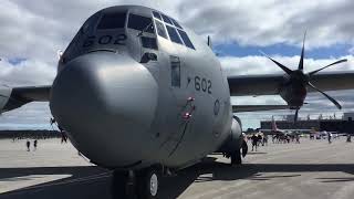 C130 walk around at 2024 Trenton air show [upl. by Ydorb]