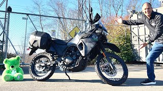 2023 Kawasaki KLR Adventure  Does everything well does nothing great Youll want one Full review [upl. by Halimak]