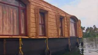 Houseboats in the backwaters of Kerala [upl. by Bates]