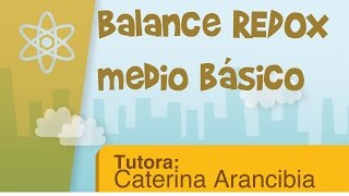 Balance redox medio básico [upl. by Eedna]