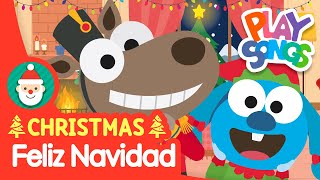 Feliz Navidad🎄  Christmas Songs for Kids  Nursery Rhymes Songs  Playsongs [upl. by Rusell319]