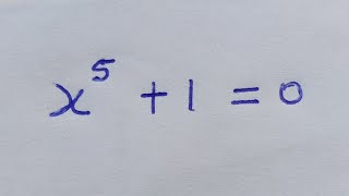 A nice Quintic Equation  Can you solve for all roots   maths olympiad [upl. by Leontine]