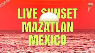 Mazatlan Mexico  LIVE  Sunset webcam [upl. by Asia]