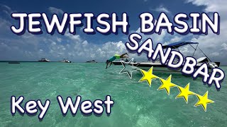 Key west Jewfish Basin Sandbar boat ride [upl. by Tteirrah]