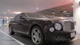 Bentley Mulsanne at VIP Valet parking  Dubai Mall [upl. by Wivinia]