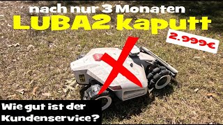 Der Mammotion LUBA2 nach kurzer Zeit kaputt Was ist das Problem und wie wird geholfen [upl. by Walli276]