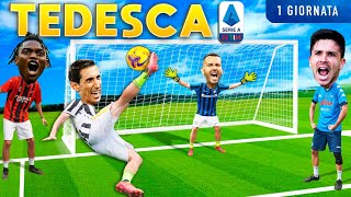 TEDESCA Challenge di SERIE A Arriva DI MARIA Footwork italia [upl. by Barrow]