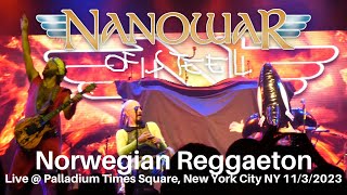 Nanowar of Steel  Norwegian Reggaeton LIVE  Palladium Times Square New York City NY 1132023 [upl. by Schreck]