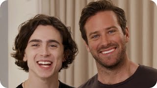 Hang with Timothée Chalamet and Armie Hammer Before the Oscars  Omaze [upl. by Doownel]