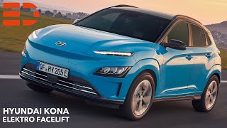 2021 Hyundai Kona Elektro Facelift Modellpflege Update  Electric Drive News [upl. by Nievelt125]