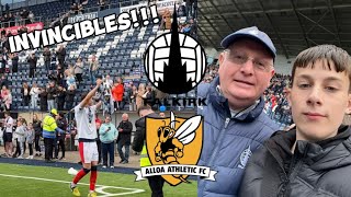 🏆CHAMPIONS FALKIRK ARE INVINCIBLES  FALKIRK 2 ALLOA 2 [upl. by Ardeid]