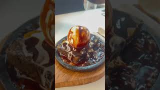 brownie sizzler with ice cream [upl. by Melessa]