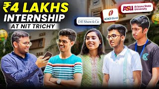 NIT Trichy Placements 2024  How to get a Job in 2024  NIT Trichy Review [upl. by Hailat]