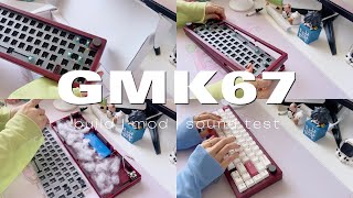 red gmk67  easy way to open the case [upl. by Ecilayram526]