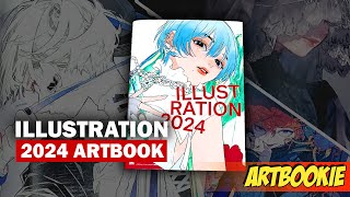 The ILLUSTRATION 2024 Artbook is Here My First Copy of the Series  Artbook Flipthrough Review [upl. by Opiak]