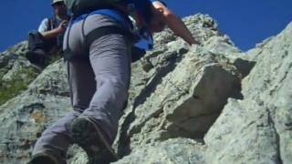 Scrambling along the Cavall Bernat ridge Mallorca [upl. by Aicirpac]